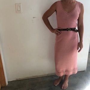 Vintage Knit Body Con Dress